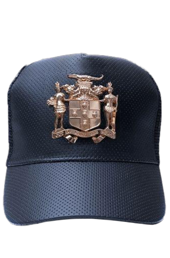 Jamaican Gold Coat of Arms Snapback Cap