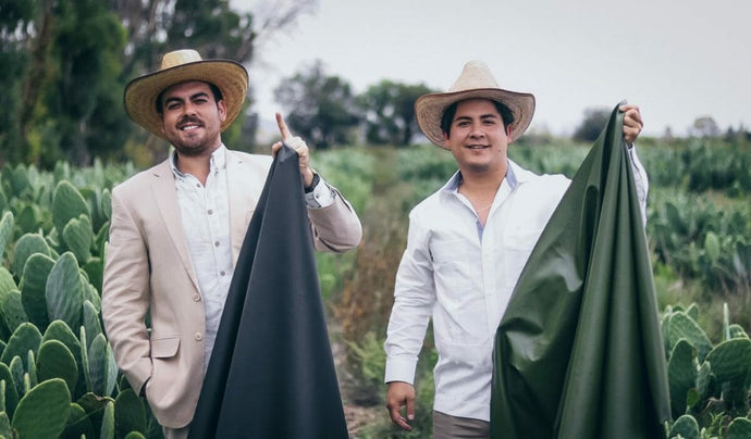 Two Mexican men have developed an alternative to animal leather made out of Mexican cactus and save millions of animals worldwide.