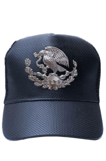 Mexican hat with silver coat or arms | Gorra Mexicana escudo plata