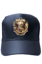 Load image into Gallery viewer, Venezuelan gold coat of arms hat | Gorra de escudo Venezolano
