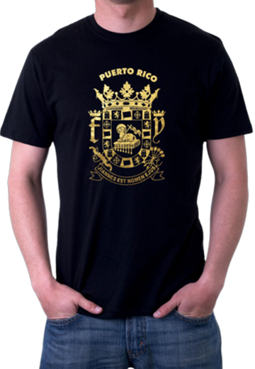 Puerto Rican Shield T-shirts | Camisetas de Escudo Puertorriqueño