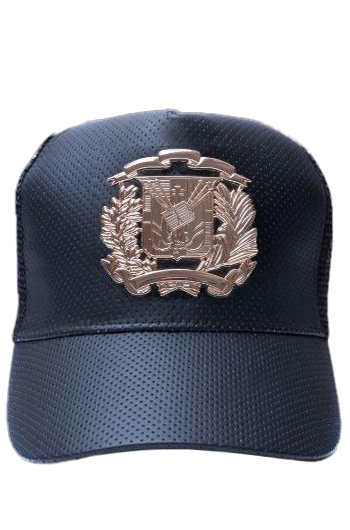 Dominican gold shield cap | Gorra con escudo Dominicano